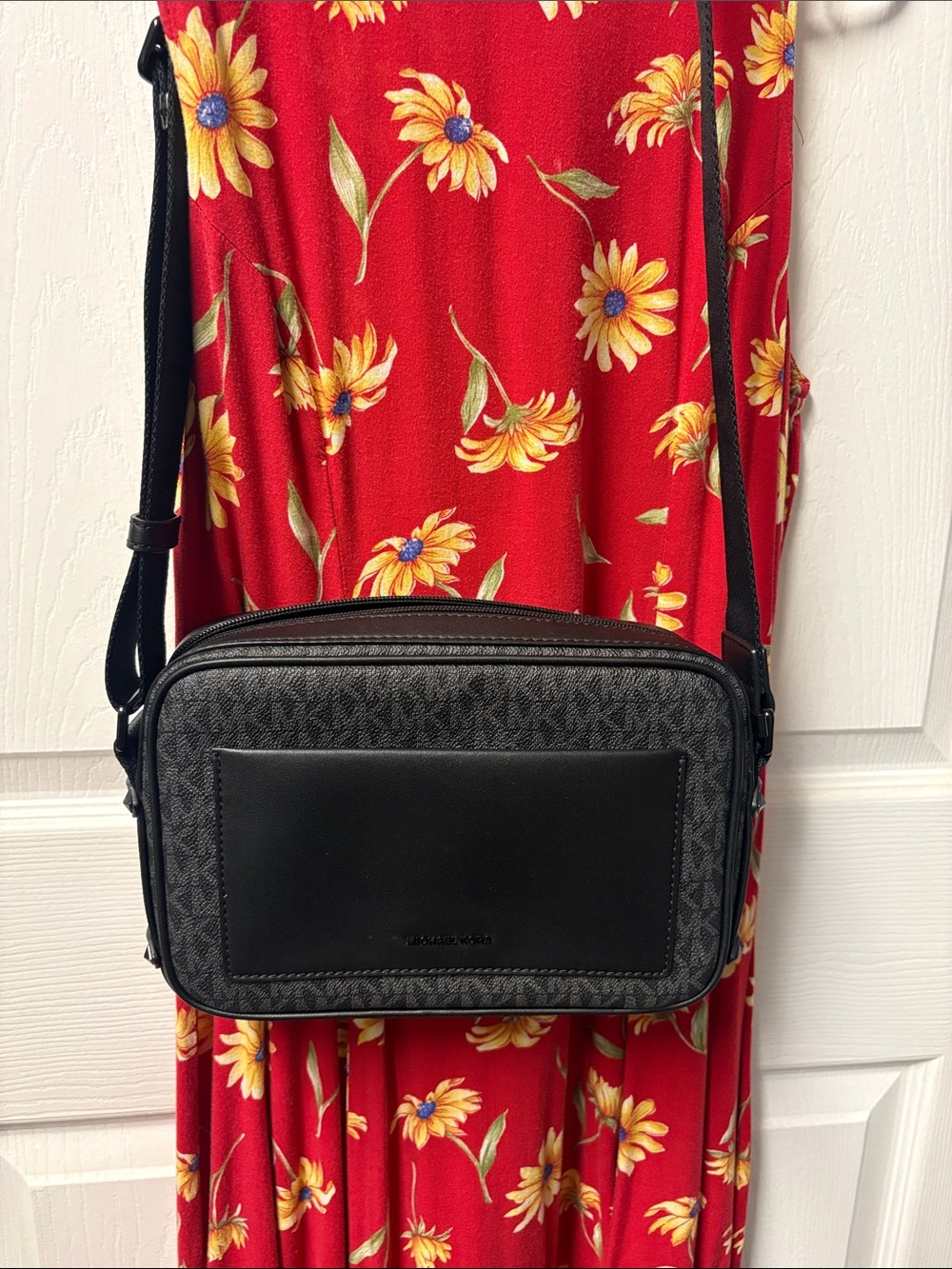 Michael Kors Black Crossbody Messenger Bag